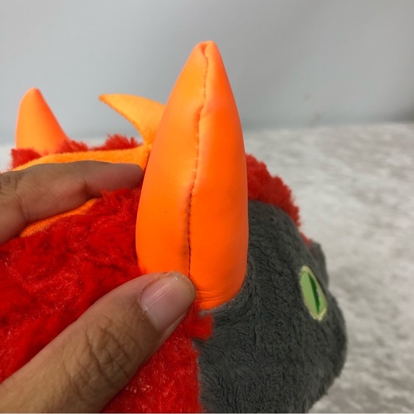 Build A Bear Great Wolf Lodge MagiQuest Charlock Red Dragon stuffed animal - Picture 14 of 14